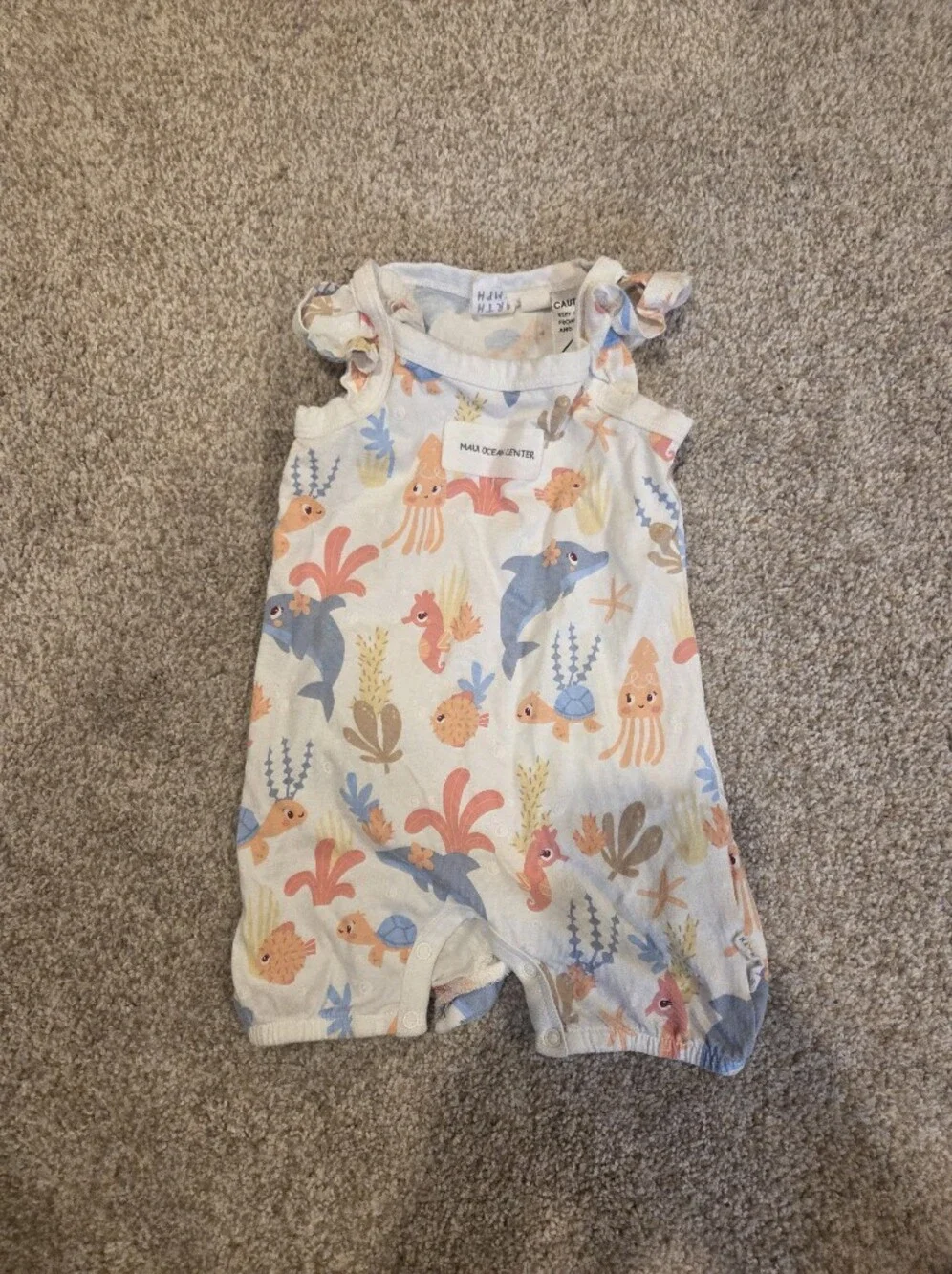 Earth Nymph Baby Soft Print Romper/One-Piece | 3-6 Months